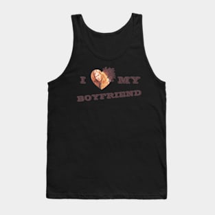 I Love My Boyfriend_Dave Mustaine II Megadeth Tank Top